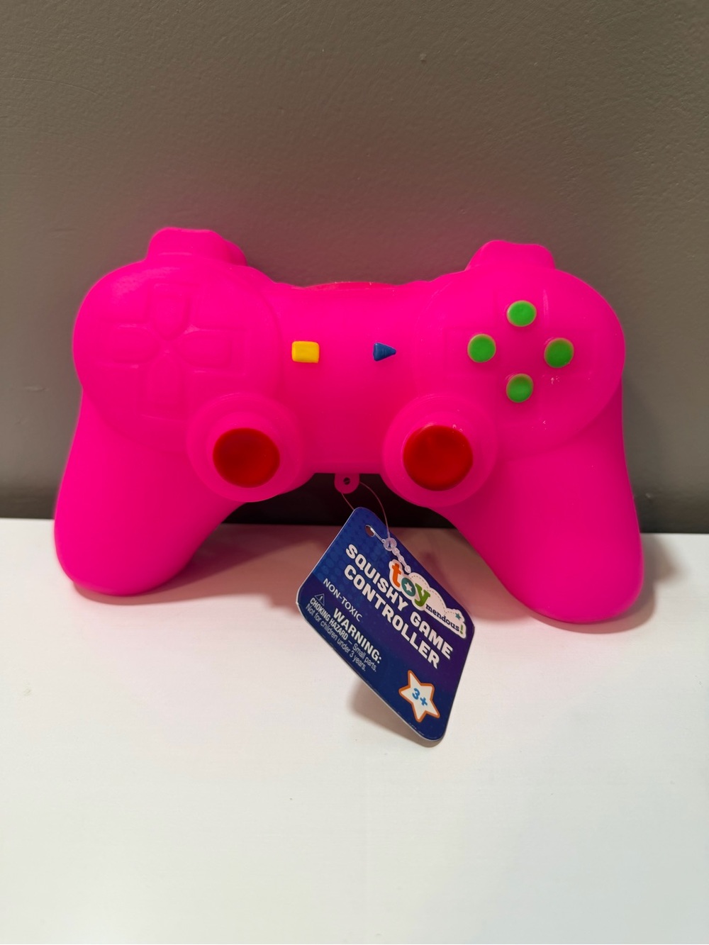 Jumbo Pink Squishy Game Controller